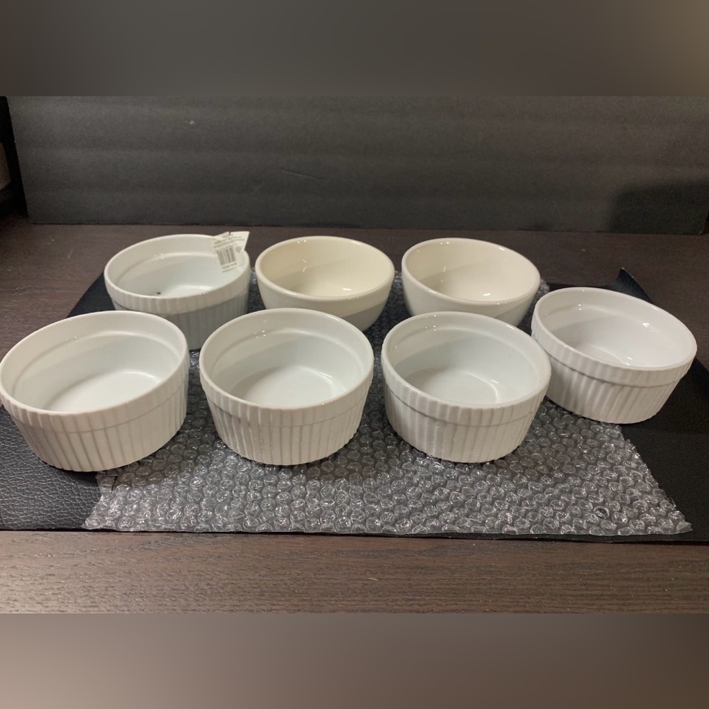 Set of White Ramekins